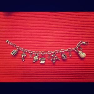 Brighton Silver Plated Christmas Bracelet w/Charms